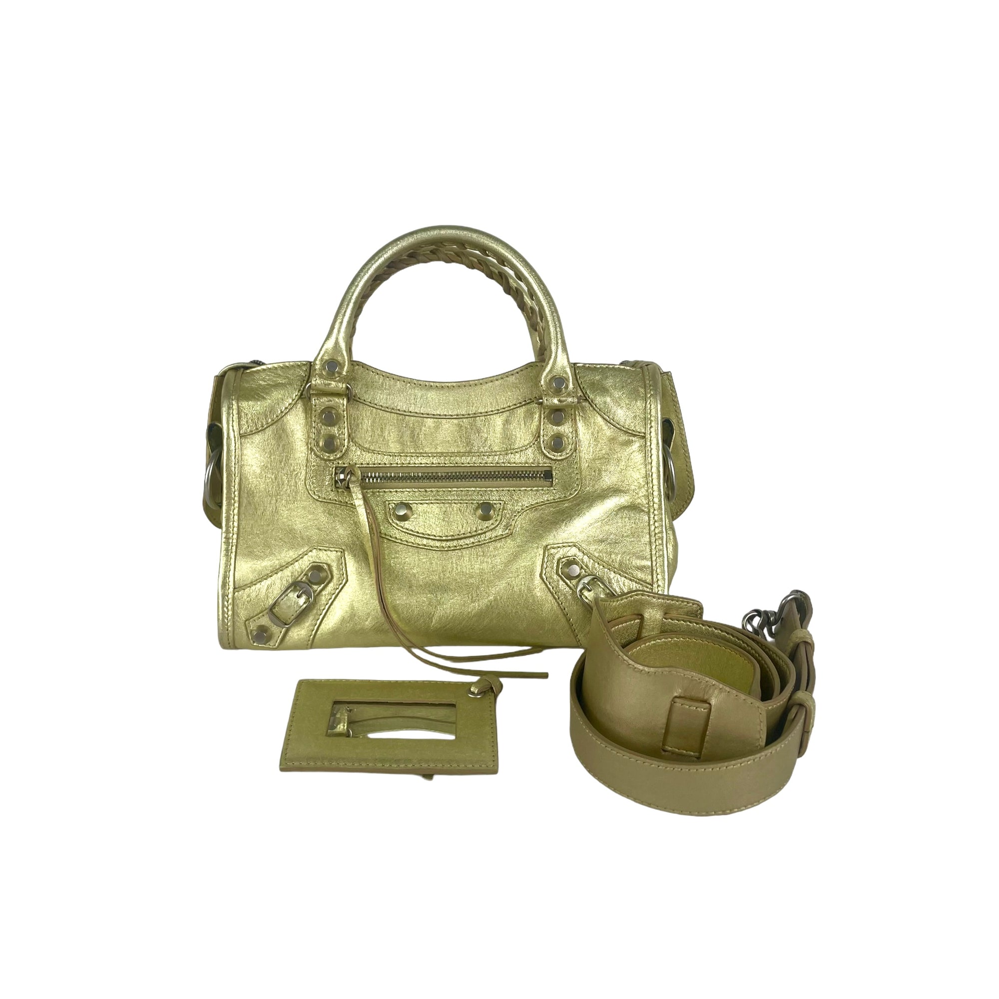 Balenciaga Neo Classic City Bag Python Embossed Leather Mini  eBay